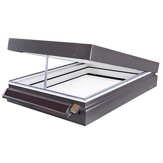 Curb mounted solar venting skylights FVC-S